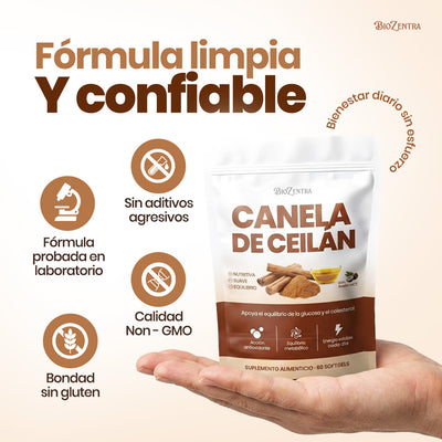 Biozentra - Ceylon Cinnamon 12:1 with MCT Oil