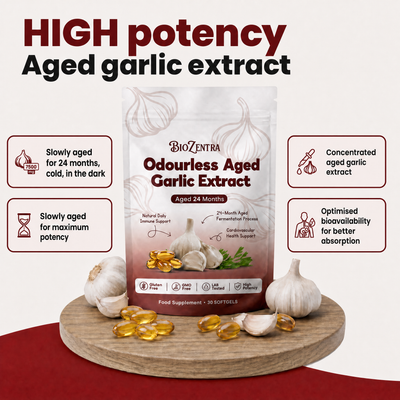 BioZentra Odourless Aged Garlic Extract