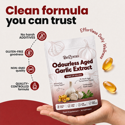 BioZentra Odourless Aged Garlic Extract