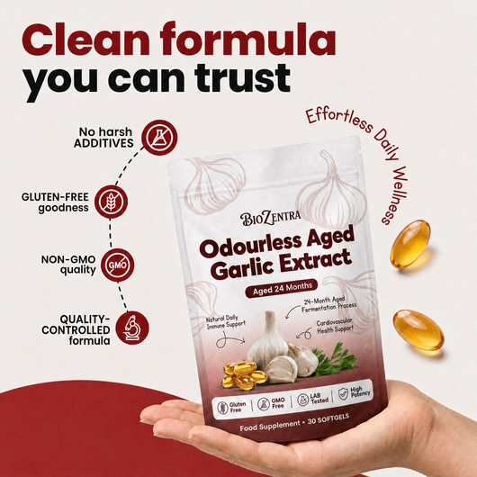 BioZentra Odourless Aged Garlic Extract
