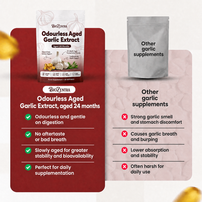 BioZentra Odourless Aged Garlic Extract